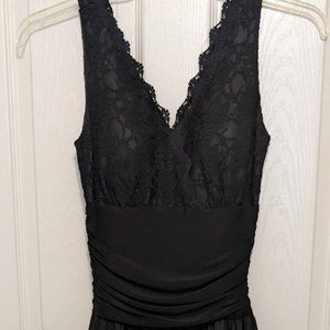 Jessica Howard Lace Dress  - Black